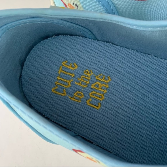 Cute To The Core Toast Print Lace Up Sneakers Women’s US 10 M - Picture 2 of 9